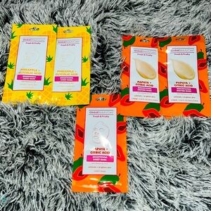 BRAND NEWW “GLOBAL BEAUTY CARE” SET OF (5) FRESH & FRUITY FACE MASK SET